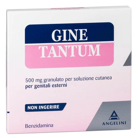 GINETANTUM 500MG GRANULATO PER SOLUZIONE CUTANEA 10 BUSTINE VAGINALI