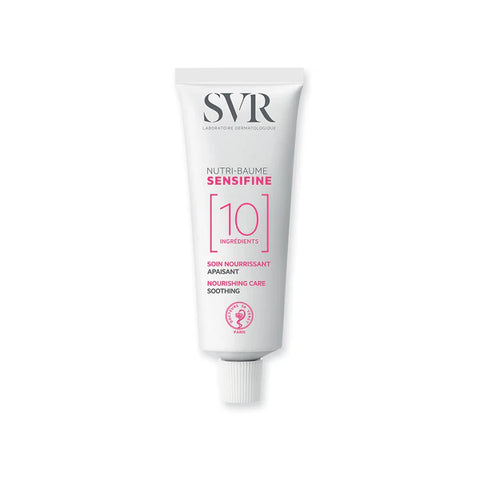 SVR Sensifine Nutribaume Balsamo emolliente nutriente ideale per pelli da secche a molto secche, sensibili e poliallergiche. Adatto al viso.