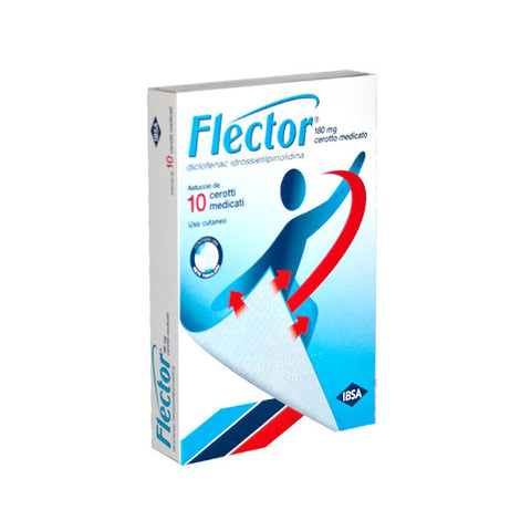 Flector 180 Mg Cerotto Medicato 10 Cerotti Medicati (copia)