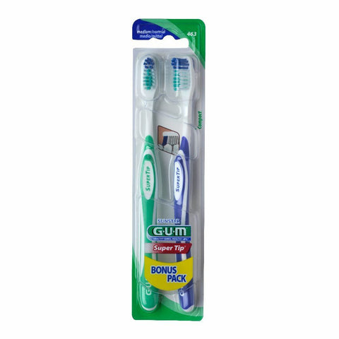 GUM SUPERTIP 463 COMPACT MEDIO COMPATTO - 2 PEZZI
