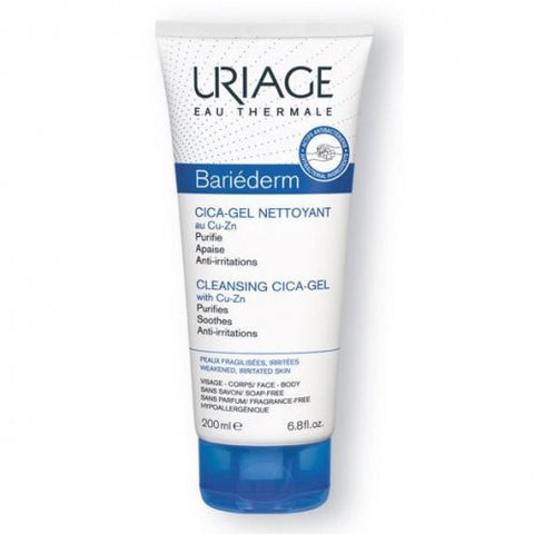 URIAGE Bariéderm-CICA GEL DETERGENTE - Tubo da 200 ml