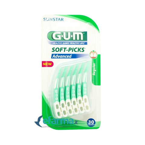 GUM SOFT-PICKS ADVANCED 30 PEZZI