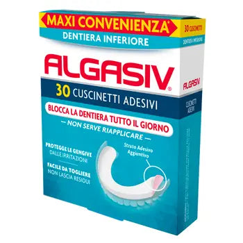 ALGASIV ADESIVO PROTESI INFERIORE 15 PEZZI