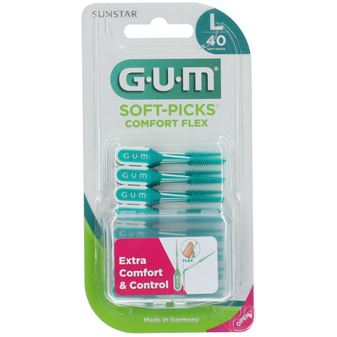 GUM COMFORT FLEX LARGE SCOVOLINI 40 PEZZI