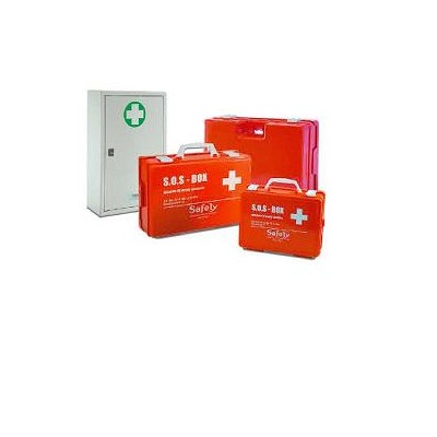 SAFETY CASSETTA PRONTO SOCCORSO VUOTA IN PLASTICA 40 x 26 x h 13,5.