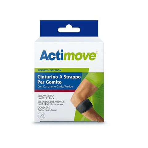 ACTIMOVE® SPORTS CINTURINO A STRAPPO PER GOMITO CON CUSCINETTO CALDO FREDDO