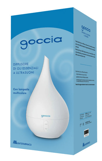GOCCIA DIFFUSORE DI OLI ESSENZIALI A ULTRASUONI