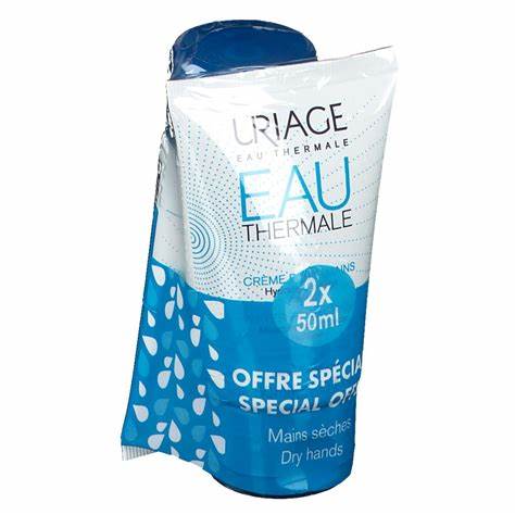 URIAGE EAU THERMALE CREMA MANI - 2 TUBETTO DA 50 ML