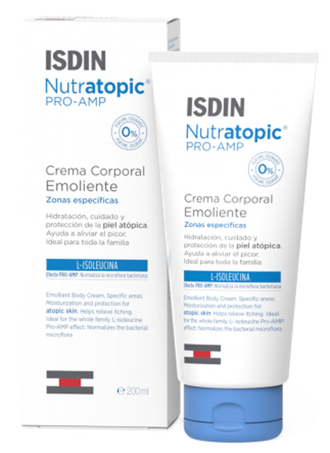 ISDIN Nutratopic PRO-AMP CREMA CORPO - Tubetto da 200 ml