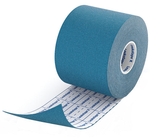 Leukotape K Taping Benda Adesiva 5mx5cm Blu 1 Rotolo