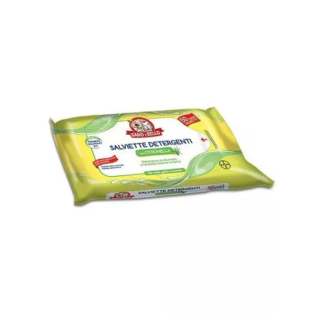 SANO E BELLO SALVIETTE DET CITRONELLA - 50 SALVIETTE