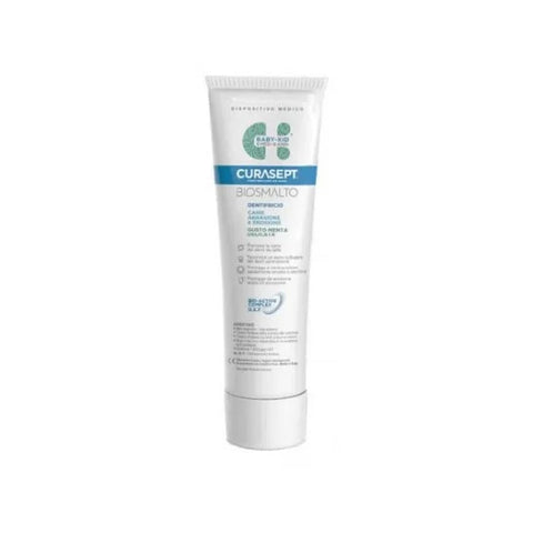 CURASEPT BIOSMALTO DENTIFRICIO CARIE ABRASIONE & EROSIONE BABY-KID SENZA FLUORO FRAGOLA 50 ML