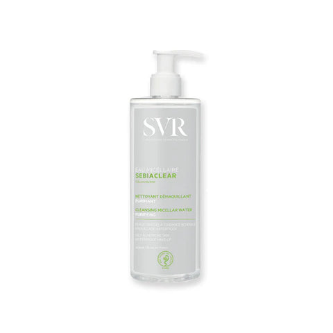 SVR SEBICLECAR EAU MICELLAIRE - 400 ml bottle.