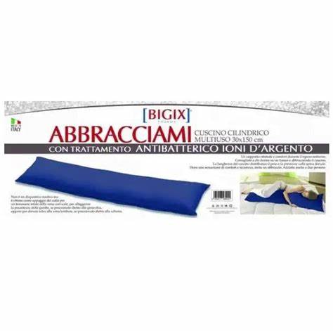 Biosynex Abrace Me Multiuse Cilindrical Pillow 30 × 105 cm Color azul