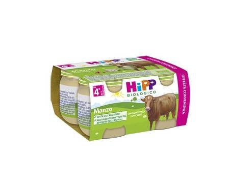 Hipp Bio Homogénéisé bœuf 4x80g