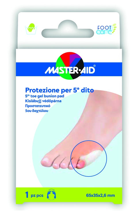 Master -Aid Footcare 5 finger gel protection - 1 piece