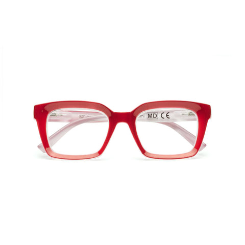 Gafas de lectura muy útil 0078/02 rojo