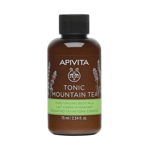 Tonic Mountain Tea Apivita - Feuchtigkeitsmilch mit Feuchtigkeitsmilch von Mountains, 75 ml