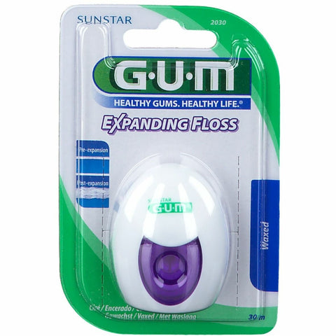 GUM EXPANDING FLOSS FILO INTERDENTALE 30 METRI - 1 PEZZO