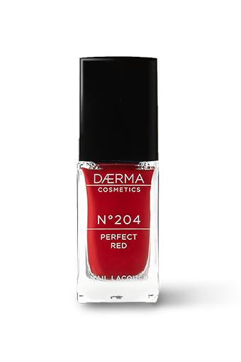 Esmalte de uñas Daerma 203 rojo naranja 8 ml