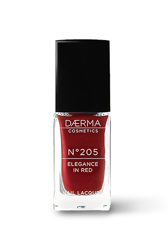 Daerma Nagellack 205 Eleganz in rot 8ml