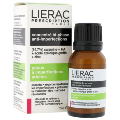 Lierac prescription anti imperfection bi phase concentrated 15ml