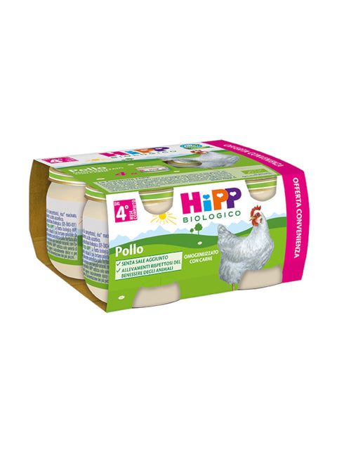 Poulet homogénéisé bio hipp 4x80g