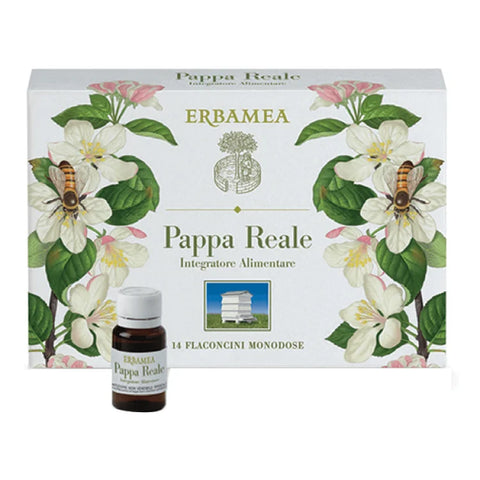 Erbamea Papa reale - Confezione da 14 flaconcini monodose da 10 ml.