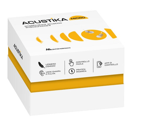 ACUSTIKA MICRO Amplificatore acustico endoauricolare