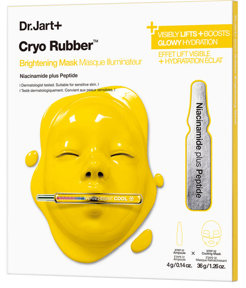 Dr. Jart Cryo Rubber Brightening Mask Niacinamide Plus Peptide