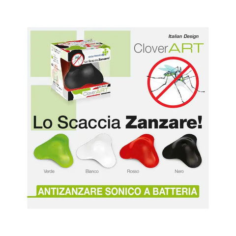 Colpharma Antizanzare Sonico A Batteria Clover Art - Colori Assortiti