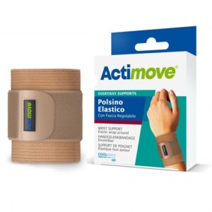 Actimove Everyday Supports Polsino Elastico con Fascia Regolabile Taglia Universale (14-20cm)