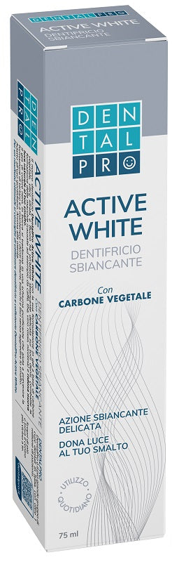 DENTALPRO DENTIFRICIO ACTIVE WHITE 75ML - COSMETICO IGIENE ORALE