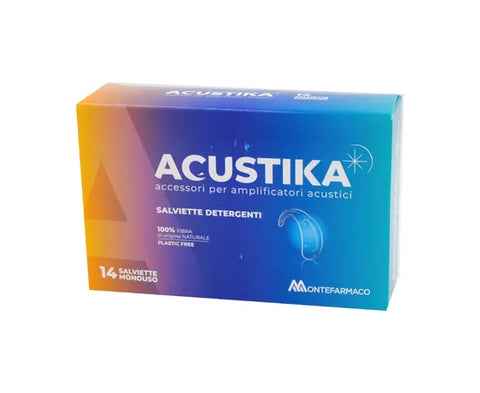 ACUSTIKA DERSPOST Cleaners Wipes 14 pièces