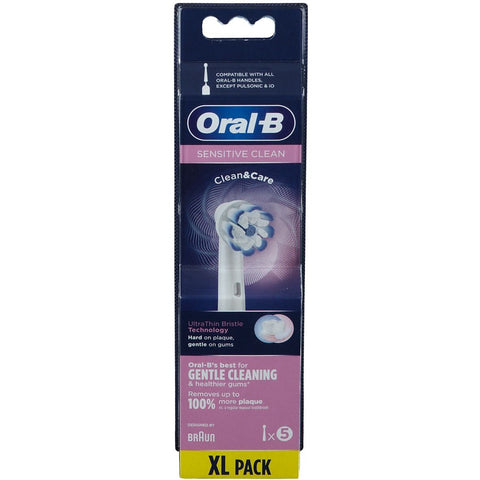 Oral-B Testine Di Ricambio EB60 Sensitive Clean 5 Pezzi