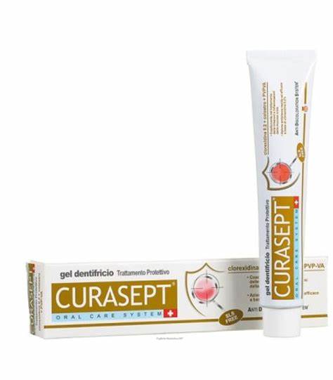 Curasept gel teeth ads dna protective treatment 75ml