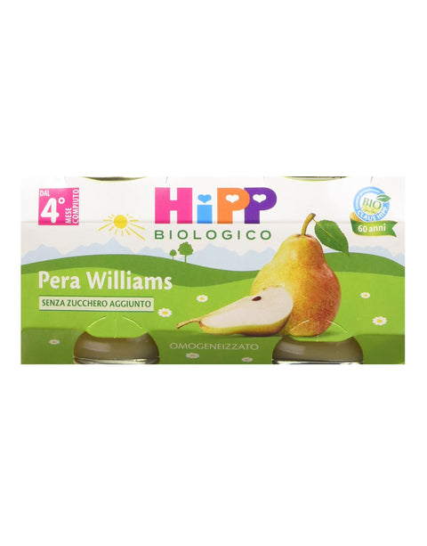 Hipp Bio homogénéisé Pera Williams 2x80 g