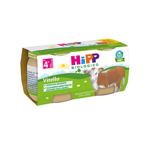 Veale homogénéisée Bio Hipp 2x80G