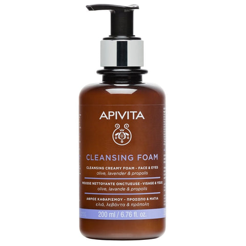 Apivita Cleansing Foam Face & Eyes 200 ml