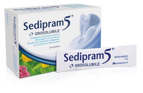 Sedipram 5 24 stick orosolubile