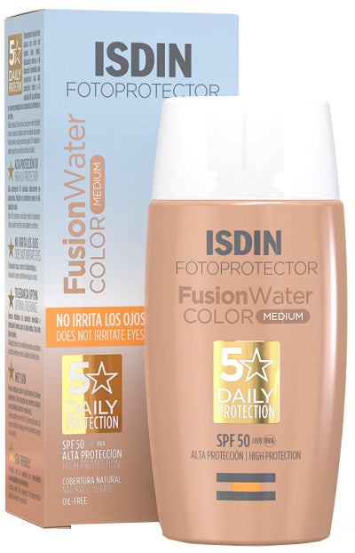 Isdin Photoprottor Fusion Wasserfarbe Medium SPF50 - 50 ml