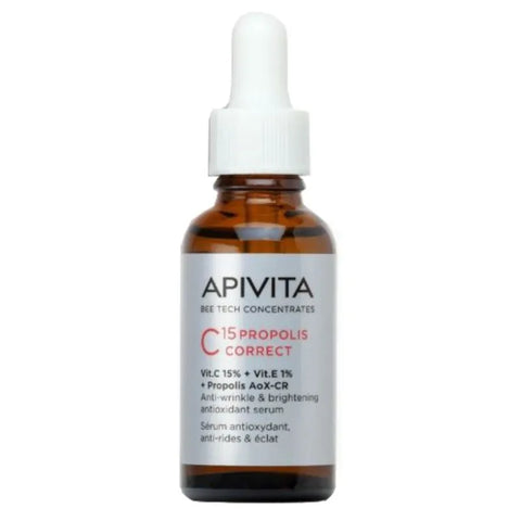 Apivita C15 Propolis Correct Siero Antirughe e Illuminante 30ml