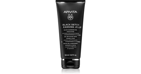 Apivita CLEANSING GEL BLACK DETOX 150 ML