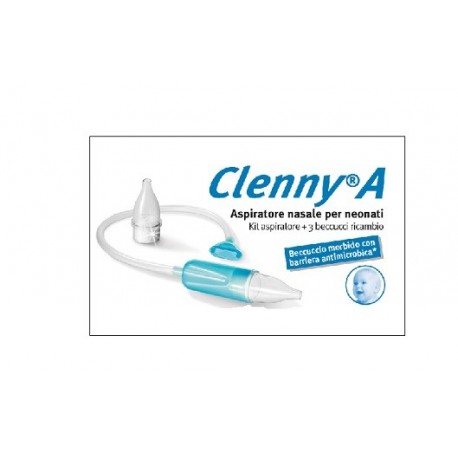 Clenny mit Nasenstaubsauger - Aspirator -Kit + 3 Ersatzsputung.