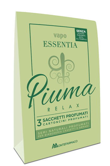 VAPO ESSENTIA PIUMA RELAX - Confezione da 3 sacchetti