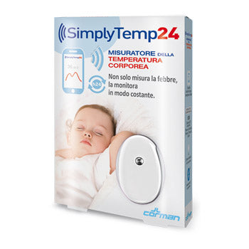 SIMPLY TERMOMETRO BLUETOOTH TEMPERATURA 24 ORE  - 1 PEZZO