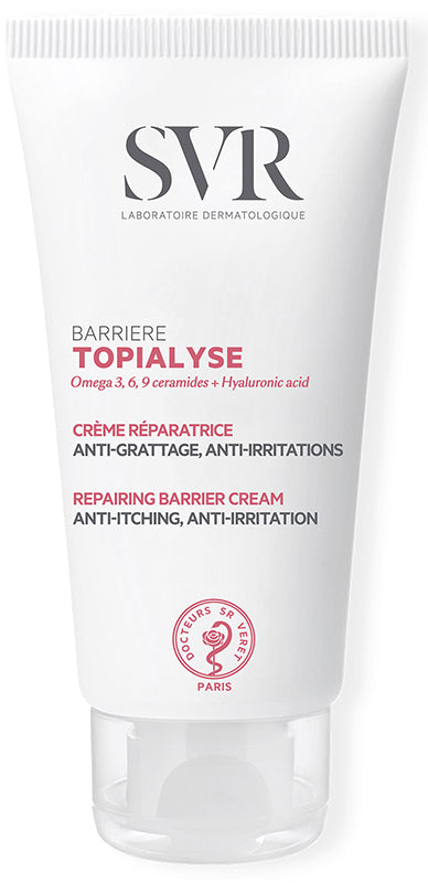 SVR TOPIALYSE CRÈME BARRIERE 50 ml de tube.