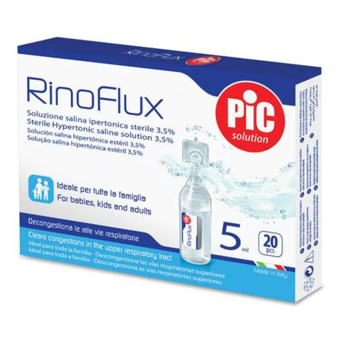 Rinoflux hypertonische Lösung Bild 20 Fläschchen 5ml