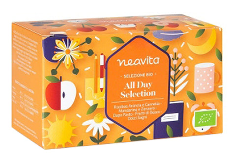 Neavita all day selection of infusions and herbal teas bio 20 filters