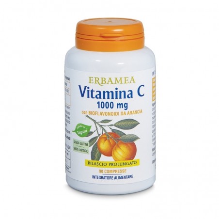 Erbamea vitamina C - 30 compresse da 1.500 mg.